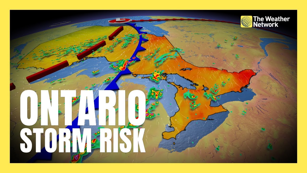 Storm Risk Brings Rain to Southern Ontario Through Wednesday | #forecast