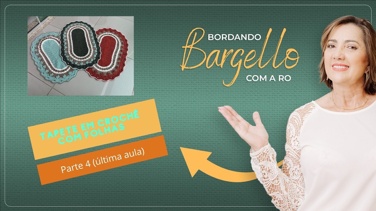 Tapete com folhas verde Aula 4