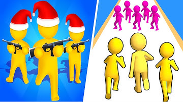 Join Clash 3D Vs Gun Clash 3D🌸🔴💥🟢Walkthrough New Levels 1/9999 Gameplay NT13