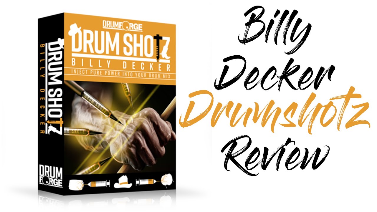 Billy Decker Drumshotz Review! - Steroids For Drums!