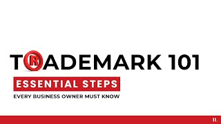 Trademark 101: 3 Essential Steps Every Business Owner MUST Take to Secure Their Brand Name