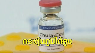 ข่าวดี! วัคซีนคนไทย 'ChulaCov19' กระตุ้นภูมิได้สูง คาดขึ้นทะเบียนได้ปลายปีนี้