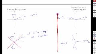 Week 7-2 Dimension of a Vector Space