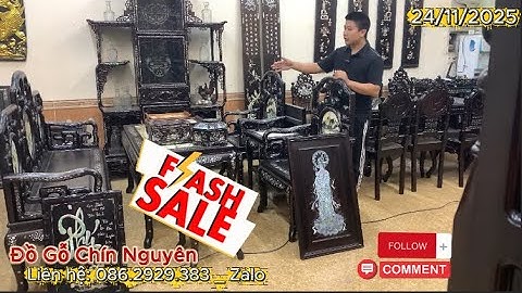 Ngày 24/11/2024 , Trường kỷ móc mỏ cẩn ốc , tranh phật quan âm gỗ trắc cẩn ốc , khay trà ,