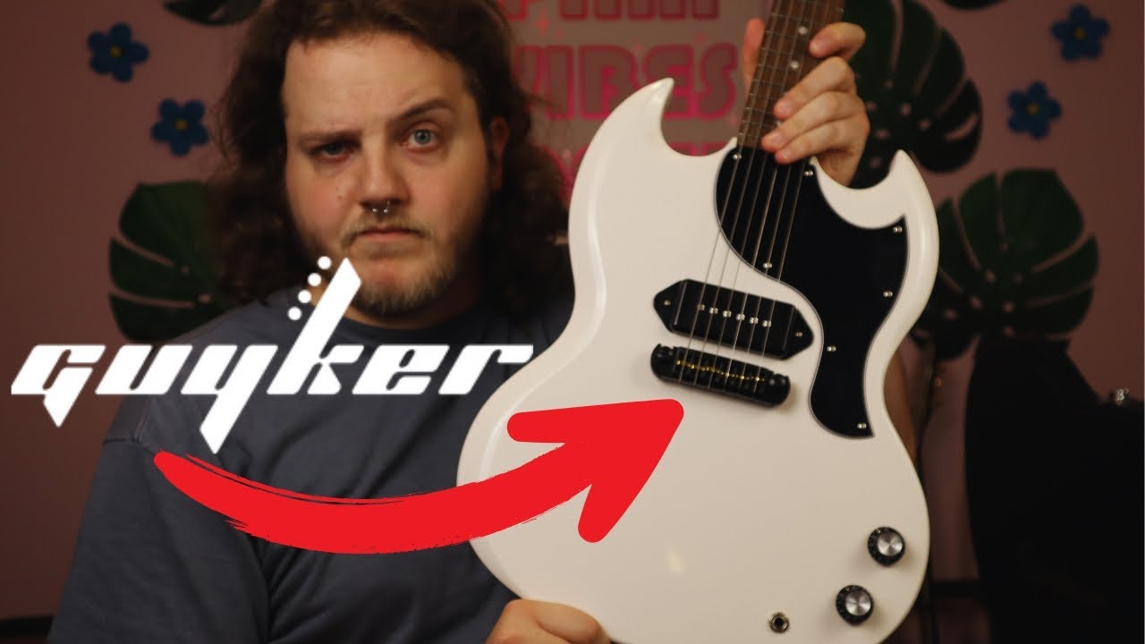 The Best Upgrade For Your Les Paul or SG Junior | Guyker Wraparound Bridge