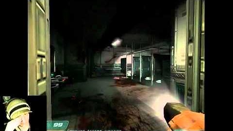 Doom 3 with Tom! ~ gets scared by his own reflection