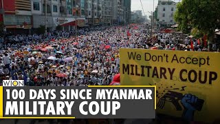 Information Myanmar marks 100 days of military coup, Junta struggles to maintain power | World News | English Guide
