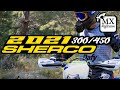 Essai des 300 et 450 sherco 2021