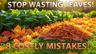 “8 Big Fall Leaf Mistakes Gardeners MUST Avoid (Do THIS Instead!)”
