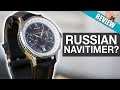 Russian Breitling Navitimer Homage - Poljot Ruslan Chronograph (P3133) Watch Review