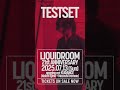 7/13(日) TESTSET LIVE at LIQUIDROOM チケット発売中 #Shorts #LIQUIDROOM #TESTSET