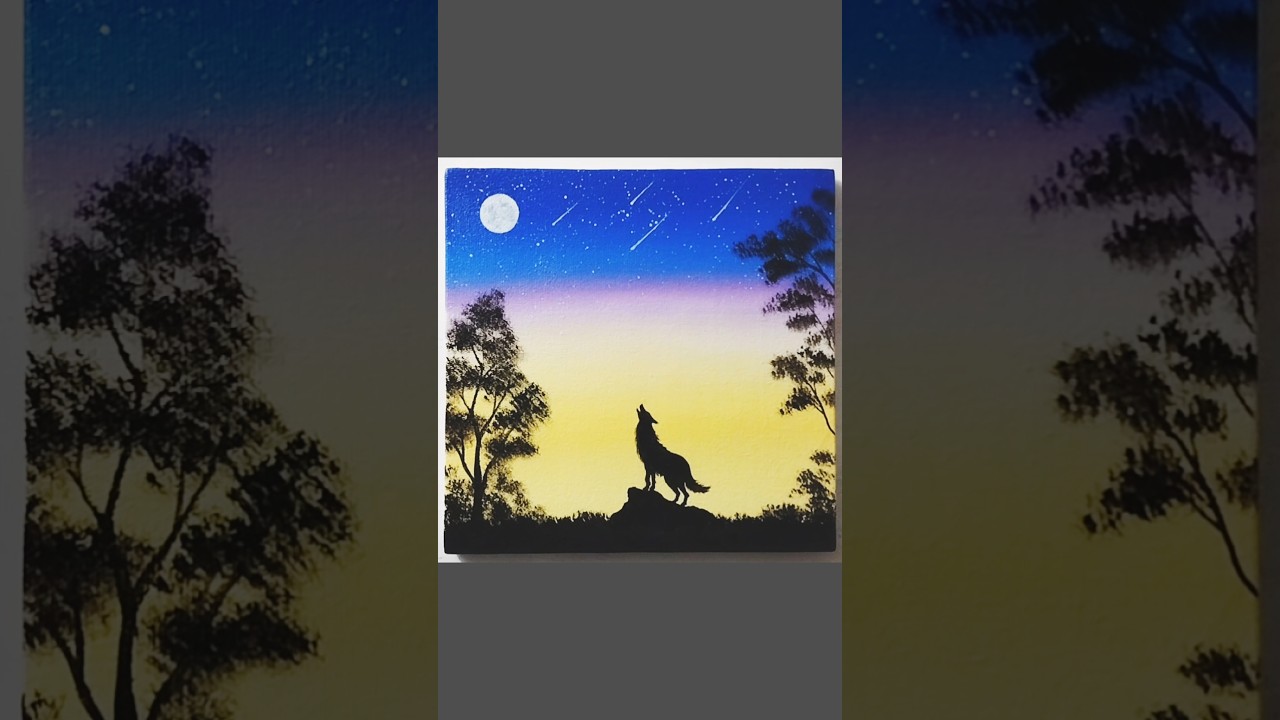 Acrylic Painting For Beginners #shorts