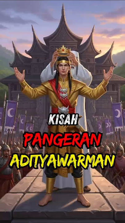 THE STORY OF ADITYAWARMAN: The Adventures of Prince Majapahit to Sumatra! #shorts