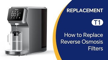 How to Replace Reverse Osmosis Filters - T1