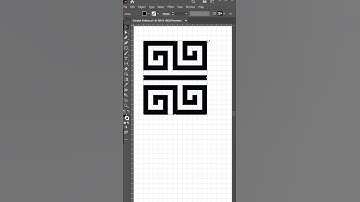 How to create seamless circular pattern in illustrator - Illustrator tutorials #shorts