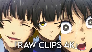 Bachira Meguru | Raw scenes 4k | Bachira  Raw Clips | Blue Lock | S1EP1 ( Anime Raw Clips )