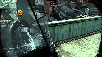 EPIC JUGGERNAUT RIOT SHIELD BATTLE IN MW3!!