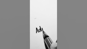 🖋️ #handwriting #shorts #lettering #shortsfeed #satisfying #short #aditi #requestedname