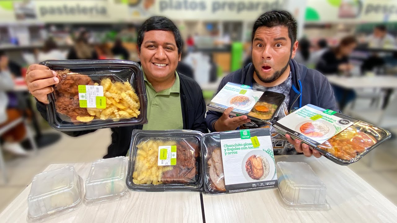 COMIDA PREPARADA de SUPERMERCADO TOTTUS 💚¿Que tan bueno es?