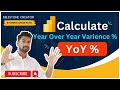 Calculate Year Over Year (YoY) Variance % 🔥| DAX | Power BI