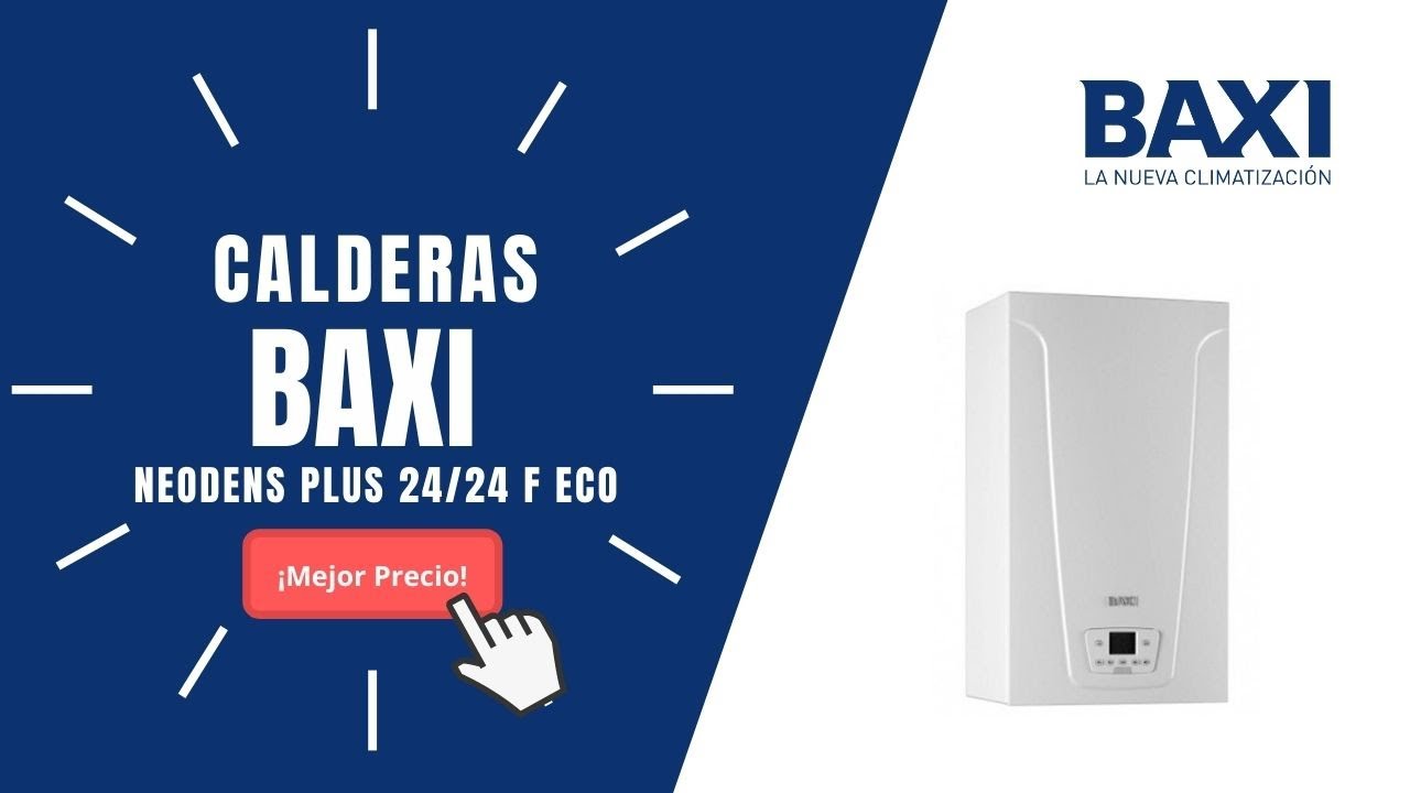 Caldera A Gas Baxi Neodens Plus 24 24 F Eco Precio