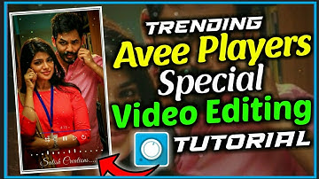 Avee Players Status Video Editing Tutorial | New Trending Template Video Editing In Kannada |Editing