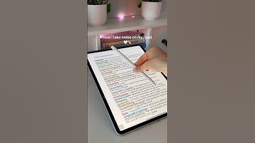 how i take notes on my i pad✍️🤍✏️#notes #study #ipad #student #applepencil #explore #viralshorts