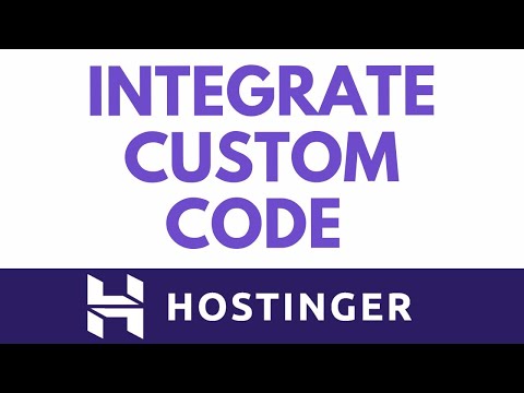 How To Add Custom Code In Hostinger Website Builder Step By Step
