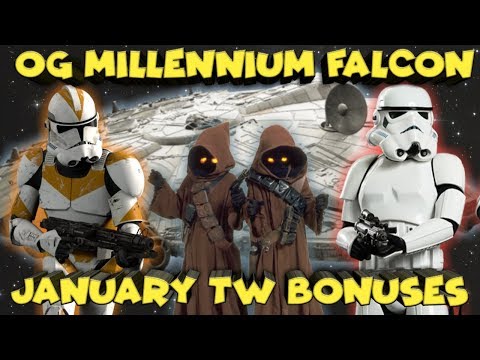 Datamined info!  TW Bonuses,  Daily Login  star wars galaxy of heroes swgoh