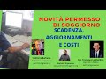 ♦️ PERMESSO DI SOGGIORNO:   SCADENZE, AGGIORNAMENTI E COSTI