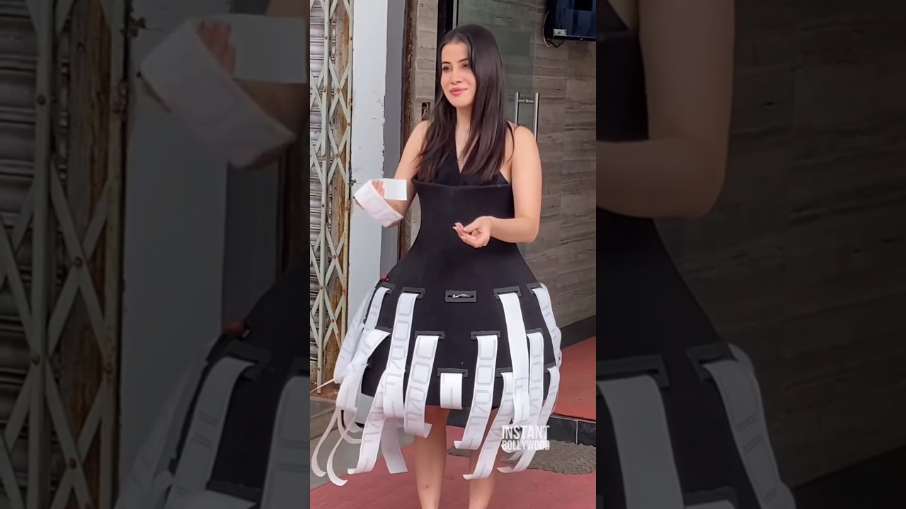 Rate her outfit Urfi Javed Dress ❤️🙈 