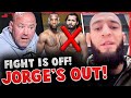 BREAKING! Jorge Masvidal vs Leon Edwards CANCELLED! Khamzat Chimaev CALLS to be REPLACEMENT!