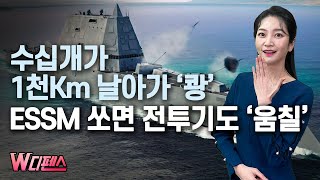 [W디펜스] 수십개가 1천Km 날아가 ‘쾅’ ESSM 쏘면 전투기도 ‘움칠’ /머니투데이방송