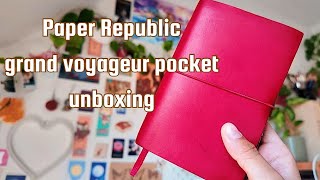Paper Republic planner unboxing ✍🏼 | + comparing it with a TN
