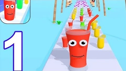 Juice Run All Levels Gameplay walkthrough Android iOS New update Alltrailer Relaxing BEST Video EPIC