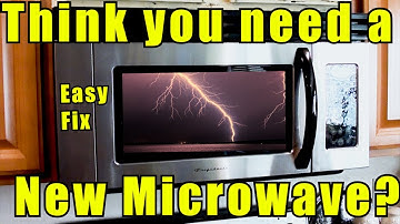Rehabilitating Frigidaire Microwave Oven Sparking or Arcing In Kitchen