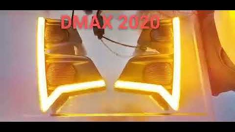 ISUZU DMAX 4X4 NEW DRL DAY RUNNING LIGHT 2020