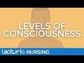 Level of consciousness terminology lethargic obtunded stupor comatose  lecturio nursing