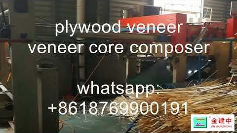 plywood veneer core composer core veneer composer Fully automatic core veneer composer