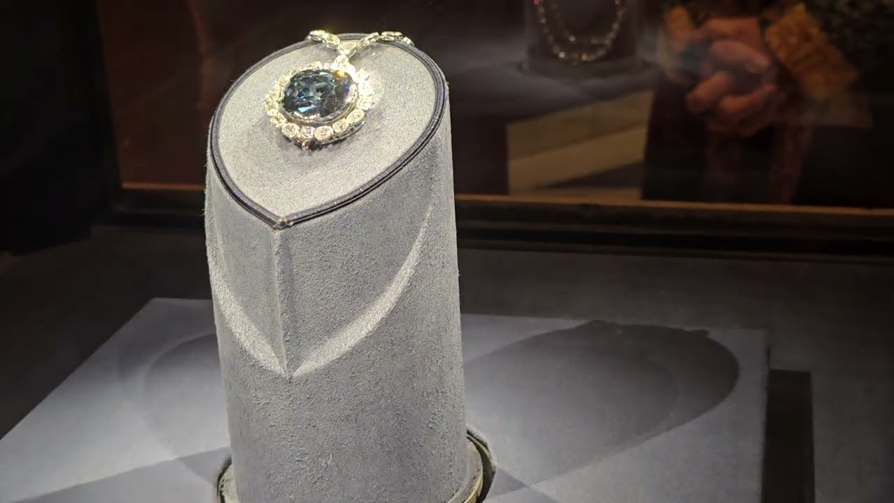 Smithsonian National Museum of Natural History Hope Diamond 스미소니언 자연사박물관 호프 다이아몬드