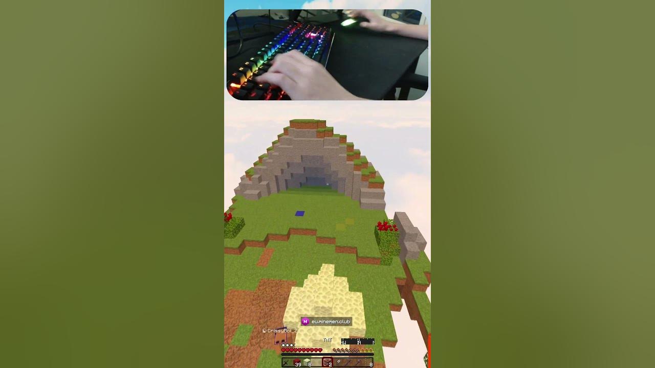 This was my best rush minecraft hypixel bedwars pvp youtube
