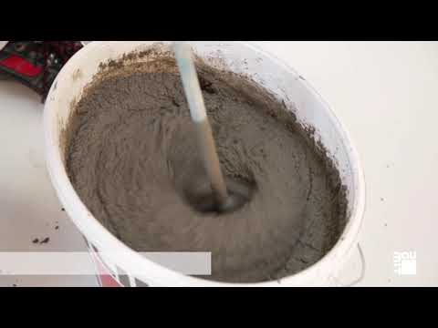 Video: Mojar de ciment-var pentru tencuiala