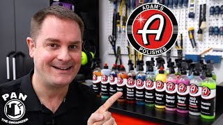 ADAM'S POLISHES DETAILING PRODUCTS: BRAND REVIEW !! 