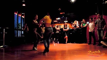 Eglantine & Anna - Brazilian Zouk Demo at Zurich Zouk Congress 2015