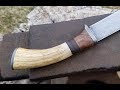 Making an epic antler handle!