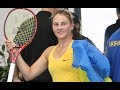 🇺🇦 Марта КОСТЮК вывела Украину вперед в матче с Болгарией! 🎾  Кубок Федерации-2019.