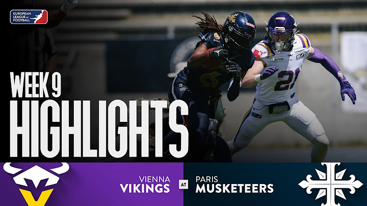 Vienna Vikings @ Paris Musketeers - Highlights | Week 9 | Season 2025