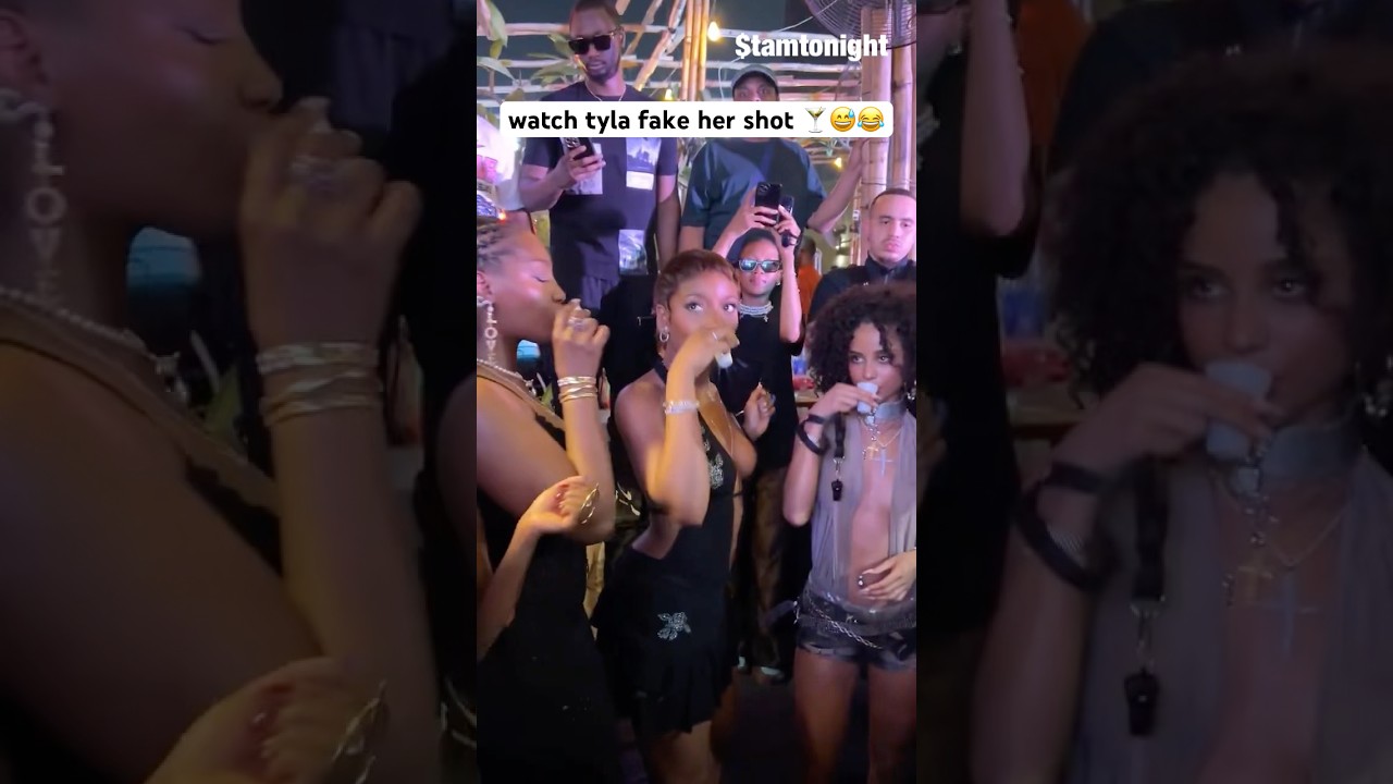 Tems, Tyla and Ayra Starr take shots for Detty December 😅🍸😂 