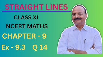 Straight Lines #42 Ex-9.3 Q 14. The perpendicu-  lar from the origin to the line y = mx+c meets•••••