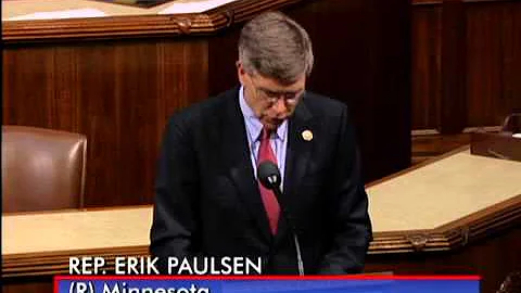 Paulsen Recognizes Rabbi Harold Kravitz on the Hou...